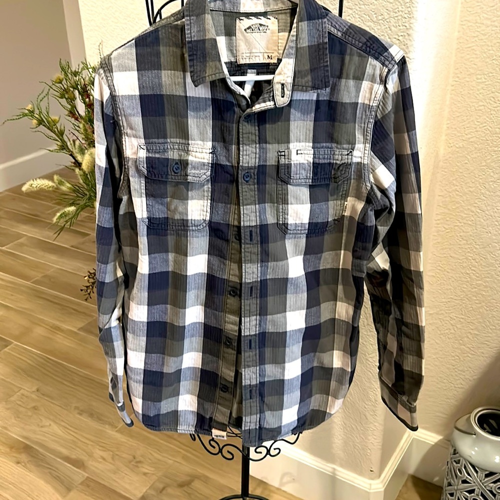 Vans button down shirt